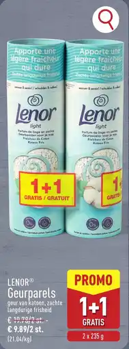 ALDI Lenor Geurparels aanbieding