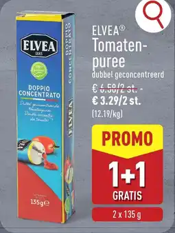 ALDI Elvea Tomatenpuree aanbieding