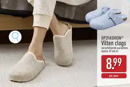 ALDI Up2fashion Vilten clogs aanbieding