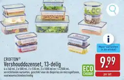 ALDI Crofton Vershouddozenset, 13-delig aanbieding