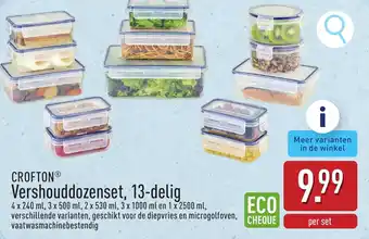 ALDI Crofton Vershouddozenset, 13-delig aanbieding