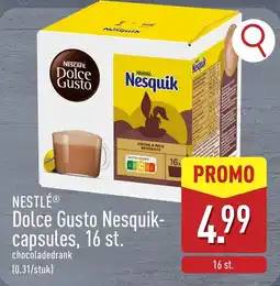 ALDI Nestlé dolce gusto nesquik- capsules aanbieding