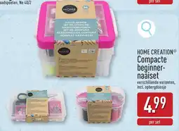 ALDI Home creation compacte beginner naaiset aanbieding