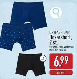 ALDI Up2fashion boxershort aanbieding