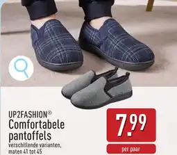 ALDI Up2fashion comfortabele pantoffels aanbieding