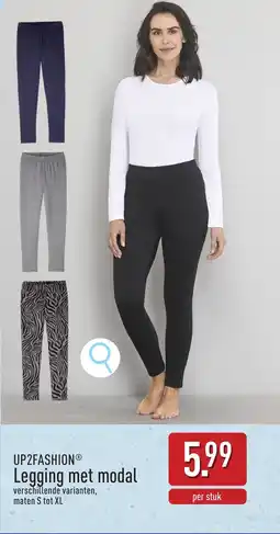 ALDI Up2fashion legging met modal aanbieding