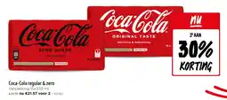 Jumbo Coca-Cola regular & zero aanbieding