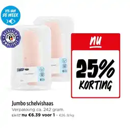 Jumbo Jumbo schelvishaas aanbieding