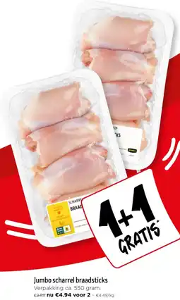 Jumbo Jumbo scharrel braadsticks aanbieding