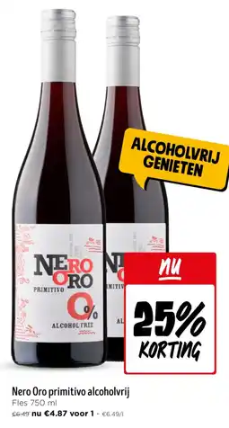 Jumbo Nero Oro primitivo alcoholvrij aanbieding
