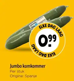 Jumbo Jumbo komkommer aanbieding