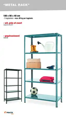 Hubo Metal rack aanbieding