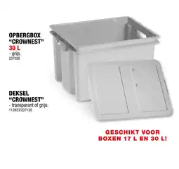Hubo Opbergbox crownest aanbieding