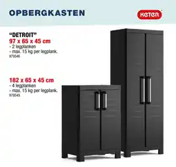 Hubo Opbergkasten detroit aanbieding