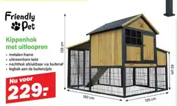 Van Cranenbroek Kippenhok met uitloopren aanbieding
