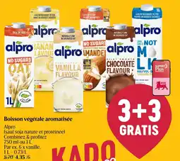 Delhaize Boisson végétale aromatisée Alpro aanbieding