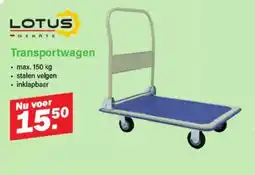 Van Cranenbroek Transportwagen aanbieding