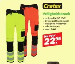 Van Cranenbroek Cratex Veiligheidsbroek aanbieding
