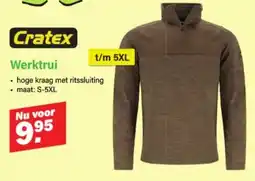 Van Cranenbroek Cratex Werktrui aanbieding