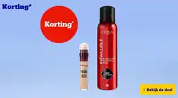 Bol.com L'oreal paris infaillible 3 second setting mist aanbieding