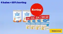 Bol.com Little steps vanillesmaak aanbieding