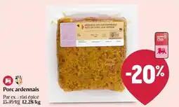 Delhaize Porc ardennais aanbieding