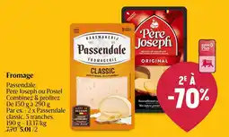 Delhaize Fromage Passendale, Père Joseph ou Postel aanbieding