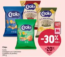 Delhaize Chips Croky aanbieding