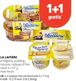 Spar LA LAITIÈRE aanbieding