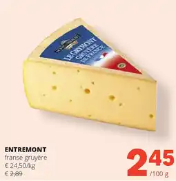 Spar ENTREMONT aanbieding