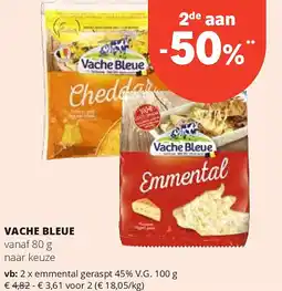 Spar VACHE BLEUE vanaf 80 g aanbieding