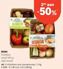 Spar BONI freshbox vanaf 900 g aanbieding