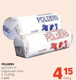 Spar POLDERS gezouten aanbieding