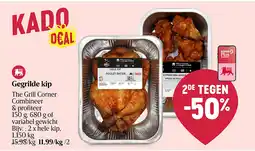 Delhaize Gegrilde kip aanbieding