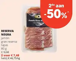 Spar RESERVA NEGRA aanbieding