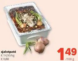 Spar sjalotpaté aanbieding