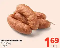 Spar pikante duchesses aanbieding