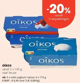 Spar OÎKOS vanaf 2 x 145 g aanbieding