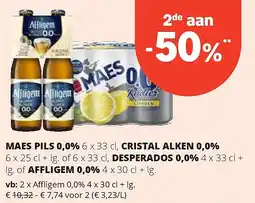 Spar MAES PILS 0,0% 6 x 33 cl aanbieding