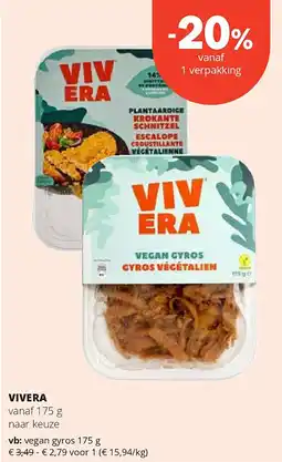 Spar VIVERA vanaf 175 g aanbieding