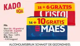 Delhaize Pils aanbieding