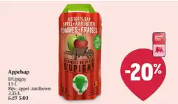 Delhaize Appelsap aanbieding