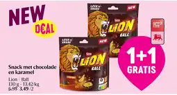 Delhaize Snack met chocolade en karamel aanbieding