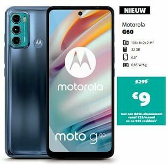 Base Motorola g60 aanbieding