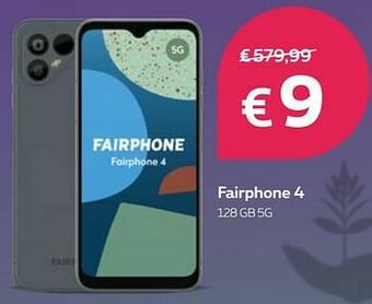 Proximus Fairphone 4 128 gb 5g aanbieding