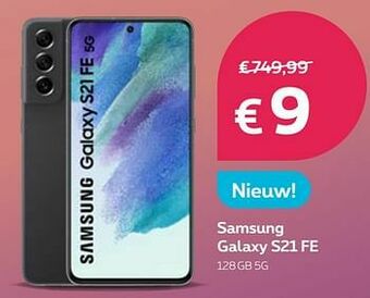 Proximus Samsung galaxy s21 fe 128gb 5g aanbieding