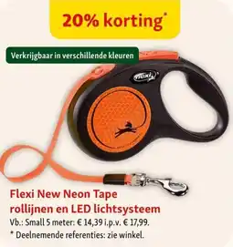 Maxi Zoo Flexi new neon tape rollijnen en LED lichtsysteem aanbieding