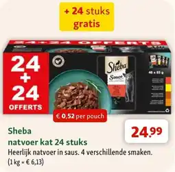 Maxi Zoo Sheba natvoer kat aanbieding