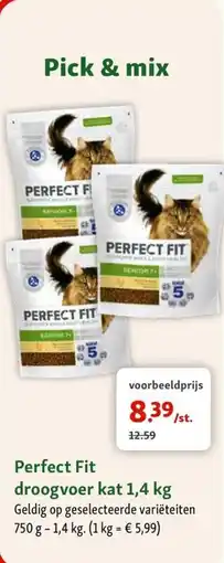 Maxi Zoo Perfect Fit droogvoer kat aanbieding