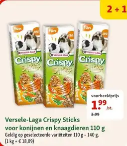 Maxi Zoo Versele laga crispy sticks voor konijnen en knaagdieren aanbieding